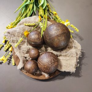 Set roestballen (5stuks)