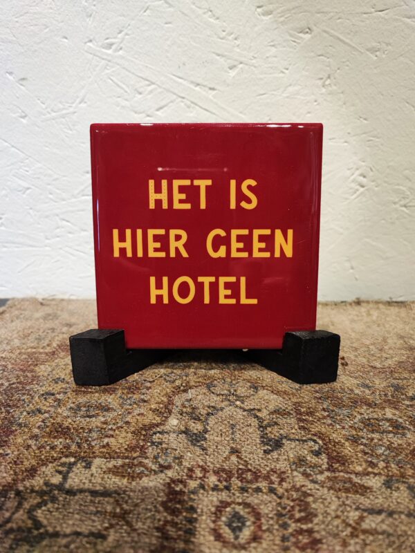 Tegeltje 29 hotel