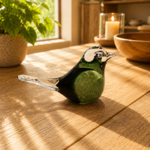 Glasvogel groen