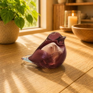 Glasvogel roze